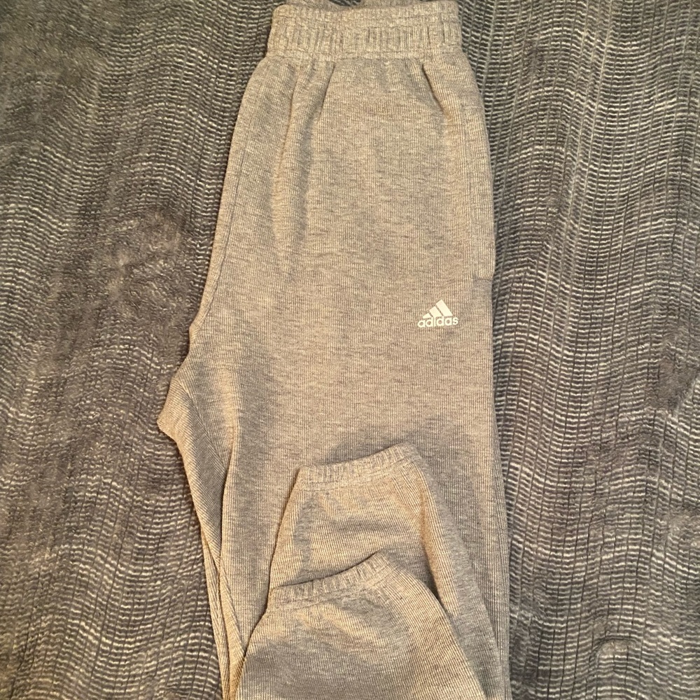 Women’s grey Adidas joggers